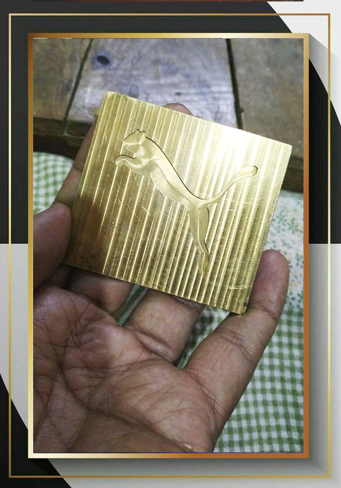 BRASS EMBOSSING DIE